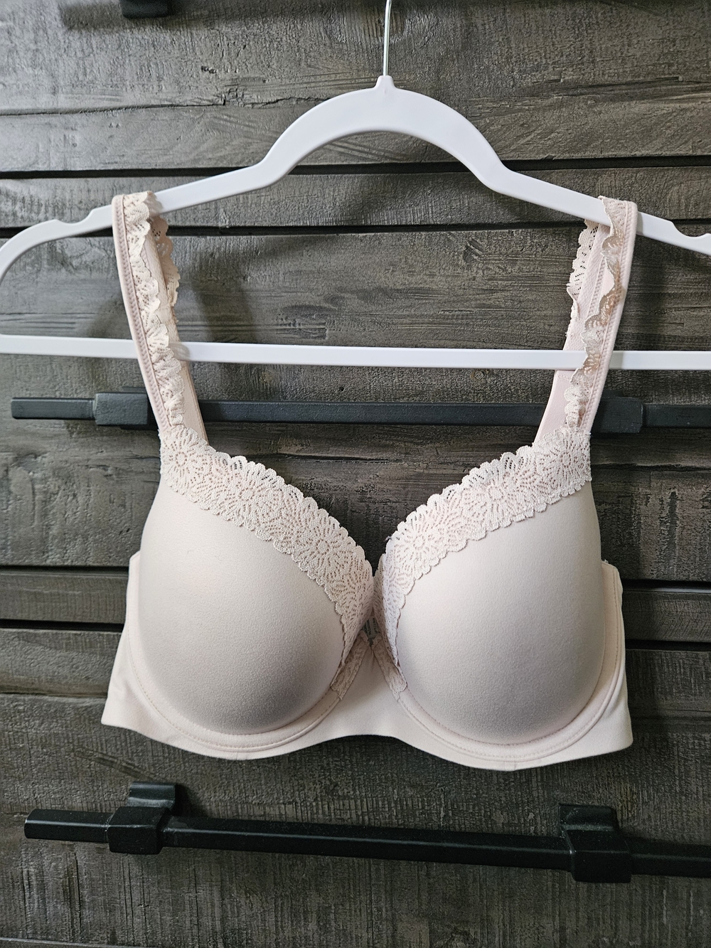 aerie Real Sunnie Demi Lace-Trim Bra